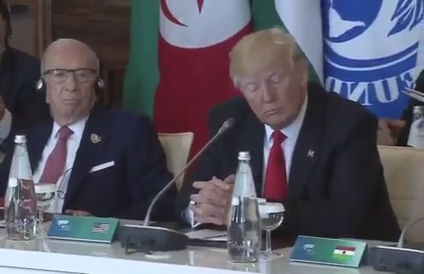Trump Skils Italian Translation at G7