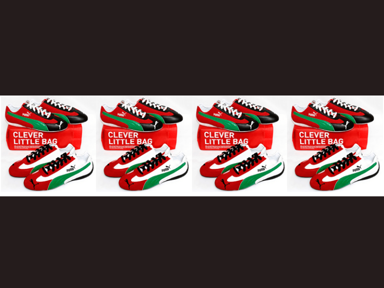 Puma sneakers with UAE flag