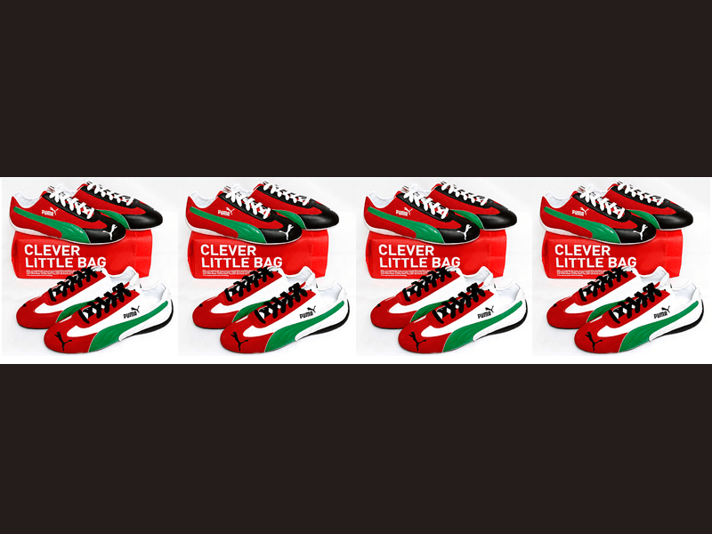 Puma sneakers with UAE flag