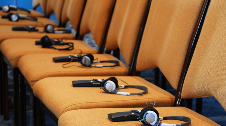 Conference Interpreting Headsets in Dubai, UAE